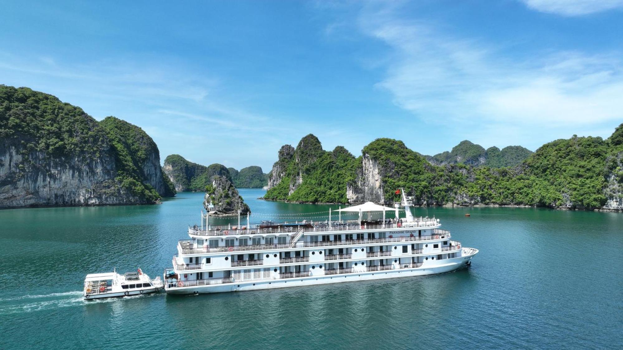 Paradise Grand Cruise - Lan Ha Bay Ha Long Exteriér fotografie